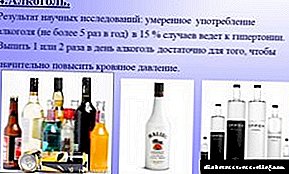 Alkohol vir hipertensie: watter alkoholiese drank kan gedrink word en watter nie?