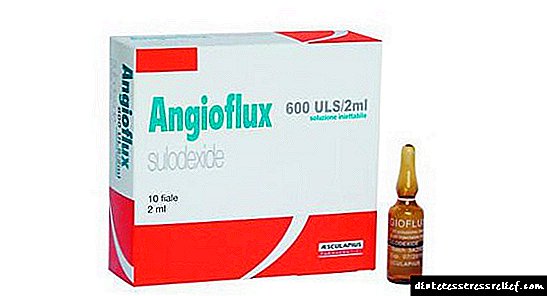 Angioflux: litaelo tsa tšebeliso, litekolo, litlhaloso, analogues