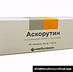 Ascorutinum diabete: ad usum medicamento instructiones