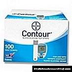 Glucometer Contour TS: recenzije i cijena, upute za uporabu test traka
