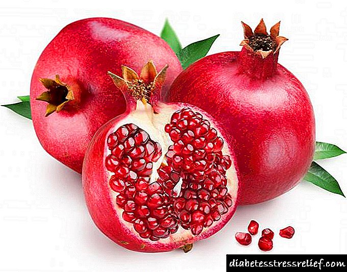 Pomegranate a cikin ciwon sukari: yana yiwuwa ko a'a