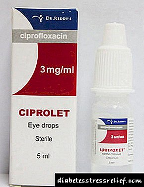 Cyprolet မျက်စိပေါက်: အသုံးပြုရန်ညွှန်ကြားချက်များ