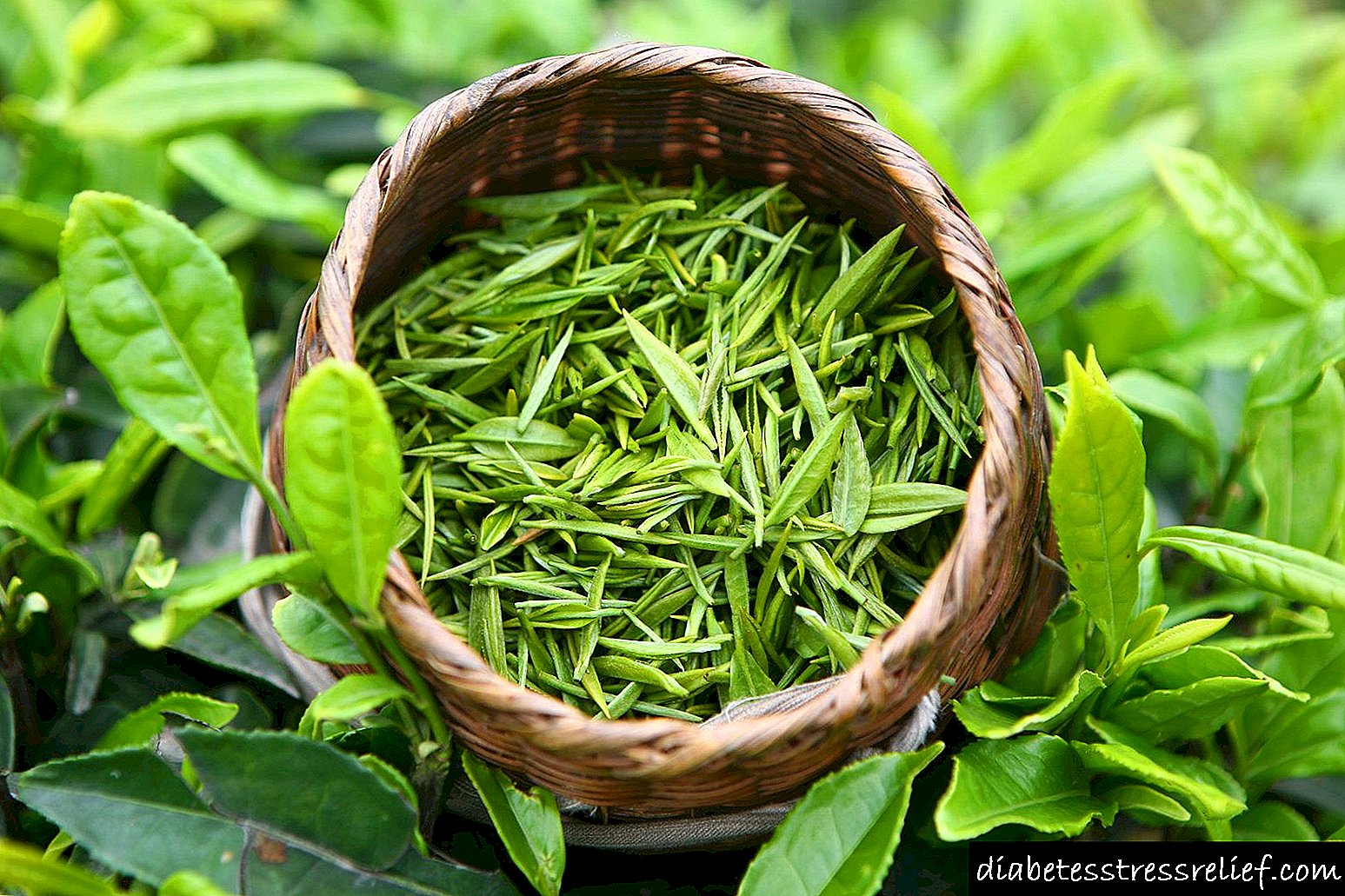 Green tea alang sa type 2 diabetes: mahimo ba ako makainom nga adunay daghang asukal?