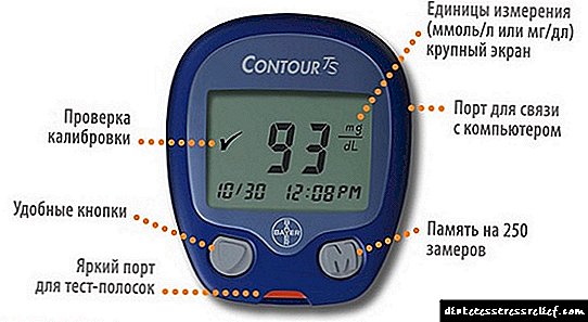 Glukometer Bayer kontoer TS (Bayer kontoer TS)