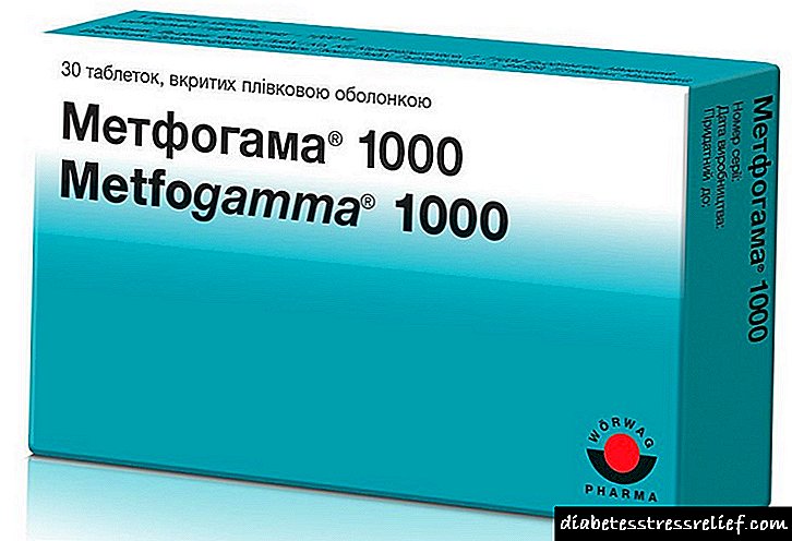 Metfogamma 1000: petunjuk pikeun pamakéan, harga, analogi tablet gula