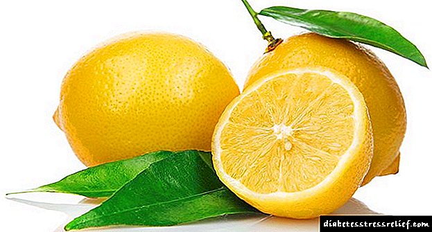 Қант диабетіне арналған лимон
