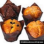 Muffins кант диабетине үчүн даамдуу бышыруу менен рецепт