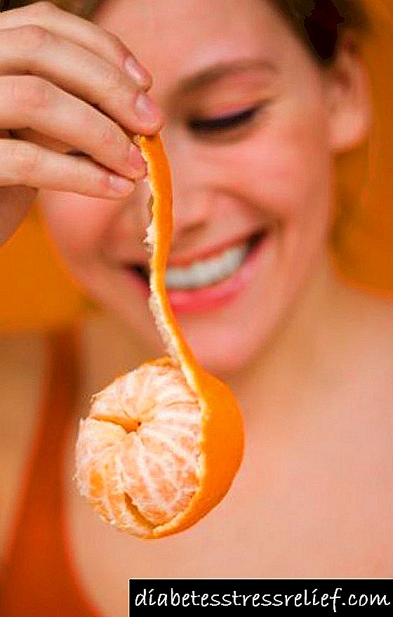 Ko te tohu glycemic of tangerines: e hia nga waahanga taro kei roto?