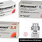 Манинил 5: упатства за употреба, прегледи на доктори и дијабетичари