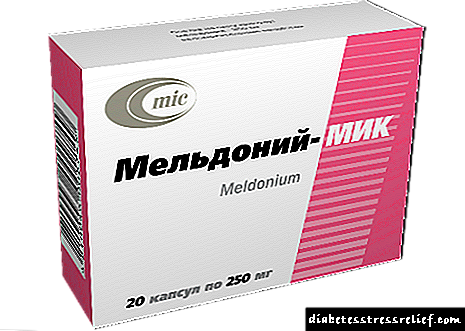 Meldonium: instrucións de uso, indicacións para o uso de mildronato