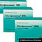 Metfogamma 1000: دستورالعمل استفاده ، قیمت ، آنالوگ قرص قند