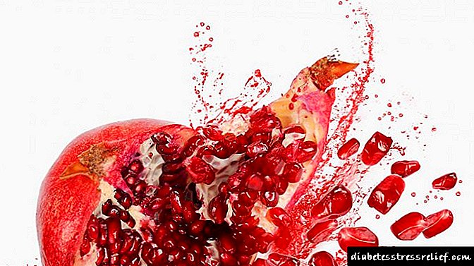 Ang mga pakinabang at pinsala ng pomegranate juice