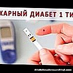 Komplikasi diabetes mellitus jinis 1: risiko pangembangan, perawatan lan nyegah