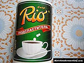 Mga bentaha ug disbentaha sa Rio Gold sweetener
