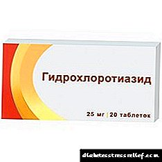 Ang drug hydrochlorothiazide: panudlo alang sa paggamit