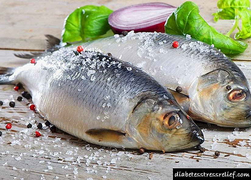 Visresepte vir diabete - lys met goedgekeurde visprodukte
