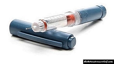 Pene ea Syringe bakeng sa insulin: mokhoa oa ho sebelisa - ente algorithm, linale