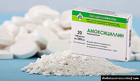 Amoxicillin Sandoz - rêwerzên fermî ji bo karanîna