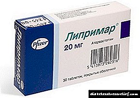 Liprimar 10 tablet, 20 mg: pandhuan lan tinjauan obat kasebut