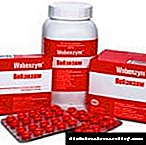Wobenzym tabletləri: pankreatit üçün istifadə qaydaları və göstəriciləri